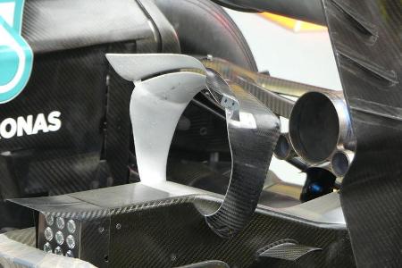 Mercedes - Technik - GP Singapur 2017