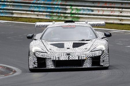 McLaren 675LT Rennversion MV715-23 Erlkönig