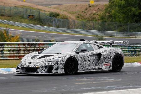 McLaren 675LT Rennversion MV715-23 Erlkönig