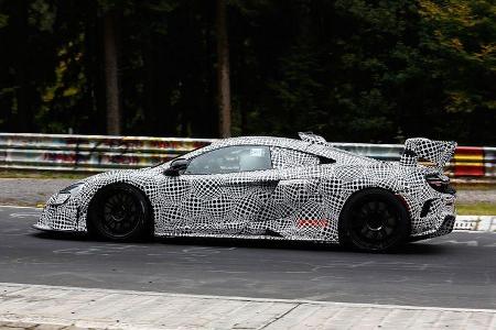 McLaren 675LT Rennversion MV715-23 Erlkönig