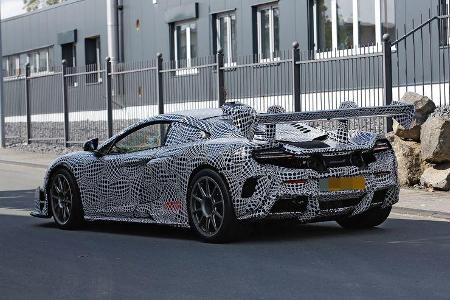 McLaren 675LT Rennversion MV715-23 Erlkönig