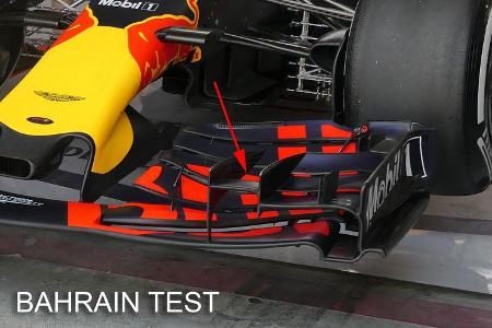 Red Bull - GP Bahrain - Technik - Formel 1 - 2017
