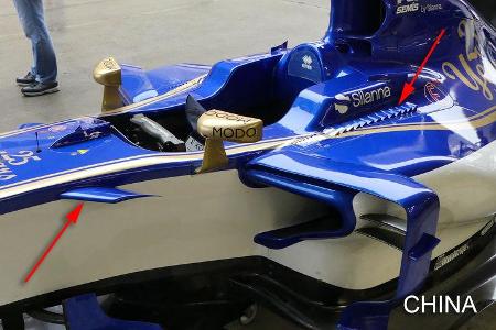 Sauber - GP China - Technik - Formel 1 - 2017