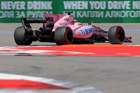 Esteban Ocon - Force India - GP Russland - Sotschi - Formel 1 - 28. April 2017