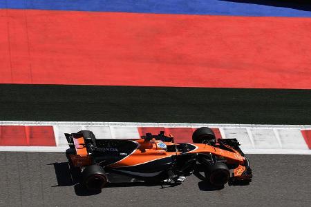 Fernando Alonso - McLaren - GP Russland - Sotschi - Formel 1 - 28. April 2017