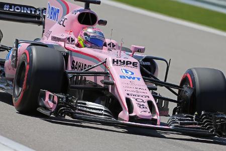 Sergio Perez - Force India - GP Russland - Sotschi - Formel 1 - 28. April 2017