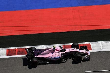 Esteban Ocon - Force India - GP Russland - Sotschi - Formel 1 - 28. April 2017