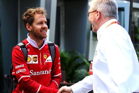 Sebastian Vettel & Ross Brawn - GP Russland - Sotschi - Formel 1 - 28. April 2017