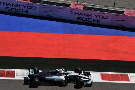 Valtteri Bottas - Mercedes - GP Russland - Sotschi - Formel 1 - 28. April 2017