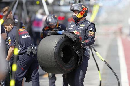 Red Bull - Boxenstopp - GP Australien 2017