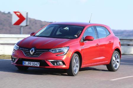 Renault Mégane dCi 130, Frontansicht