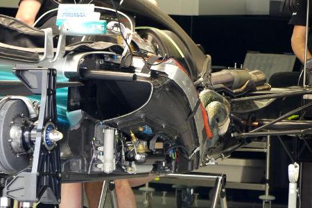 Mercedes - Formel 1 - GP Bahrain -Sakhir - Donnerstag - 13.4.2017