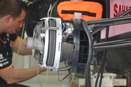 Force India - Formel 1 - GP Bahrain -Sakhir - Donnerstag - 13.4.2017