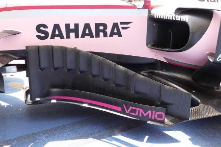 Force India - Formel 1 - GP Bahrain - Sakhir - Donnerstag - 13.4.2017