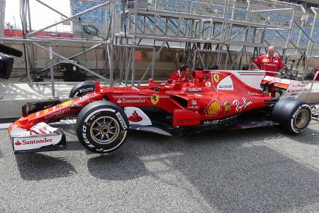 Ferrari - Formel 1 - GP Bahrain - Sakhir - Donnerstag - 13.4.2017