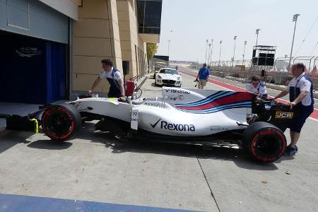 Williams - Formel 1 - GP Bahrain - Sakhir - Donnerstag - 13.4.2017