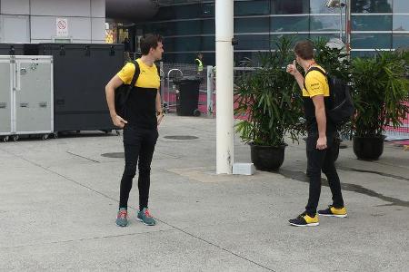 Jolyon Palmer - Renault - Formel 1 - GP China - Shanghai - 6.4.2017
