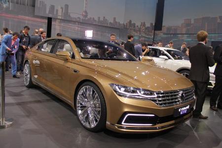 VW C Coupé GTE, Shanghai, Auto China, Sitzprobe