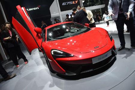 McLaren zeigt in Shanghai die neue Basis-Version 540C.