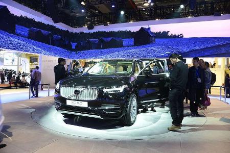 Volvo präsentiert auf der Shanghai Motor Show die neue Excellence-Ausstattung.