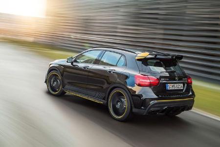 Mercedes-AMG GLA 45 4Matic Facelift 2017 Yellow Night Edition