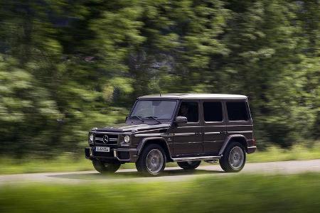 Mercedes G 63 AMG Fahrbericht 2012