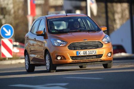 Ford Ka+ 1.2, Frontansicht