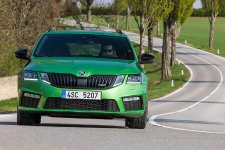 Skoda Octavia Combi RS Facelift Fahrbericht