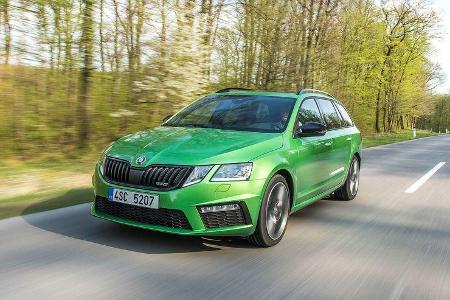 Skoda Octavia Combi RS Facelift Fahrbericht