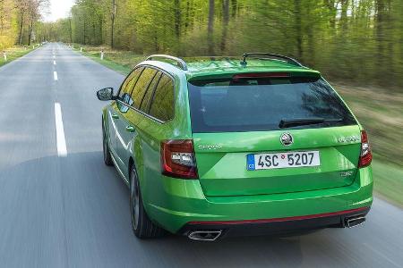 Skoda Octavia Combi RS Facelift Fahrbericht