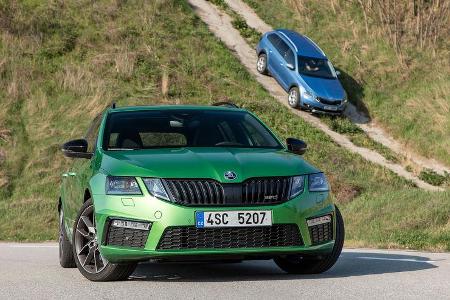 Skoda Octavia Combi RS Facelift Fahrbericht