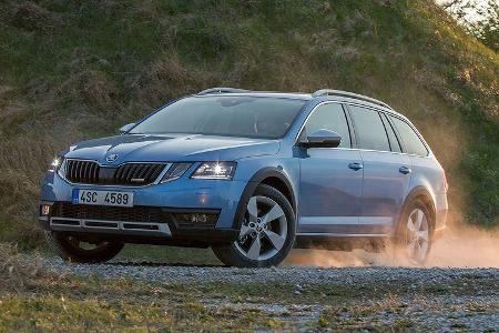 Skoda Octavia Scout Facelift Fahrbericht