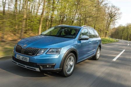 Skoda Octavia Scout Facelift Fahrbericht