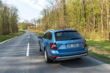 Skoda Octavia Scout Facelift Fahrbericht