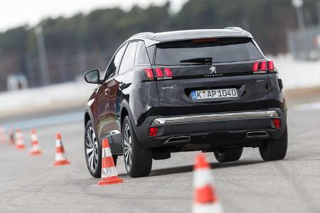 Peugeot 3008 BlueHDi 180, Heckansicht