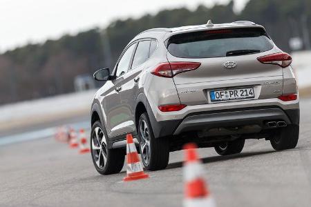 Hyundai Tucson 2.0 CRDi 4WD, Heckansicht