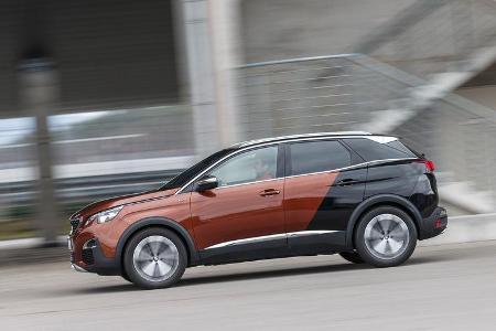 Peugeot 3008 BlueHDi 180, Seitenansicht