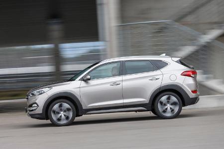 Hyundai Tucson 2.0 CRDi 4WD, Seitenansicht