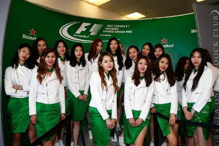 Grid Girls - GP China 2017 - Shanghai