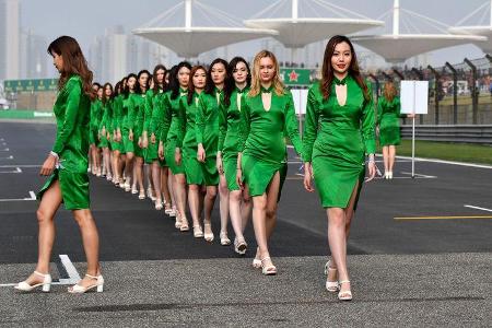 Grid Girls - GP China 2017 - Shanghai