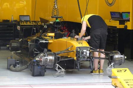 Renault - Formel 1 - GP Bahrain - Sakhir - Training - Freitag - 14.4.2017