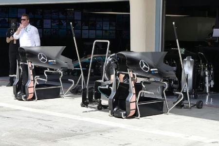 Mercedes - Formel 1 - GP Bahrain - Sakhir - Training - Freitag - 14.4.2017