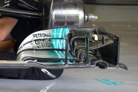 Mercedes - Formel 1 - GP Bahrain - Sakhir - Training - Freitag - 14.4.2017