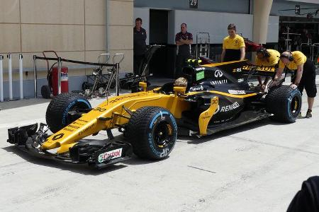 Renault - Formel 1 - GP Bahrain - Sakhir - Training - Freitag - 14.4.2017