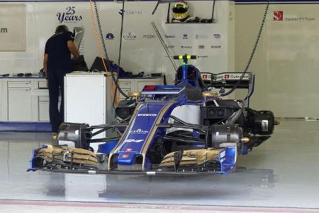 Sauber - Formel 1 - GP Bahrain - Sakhir - Training - Freitag - 14.4.2017