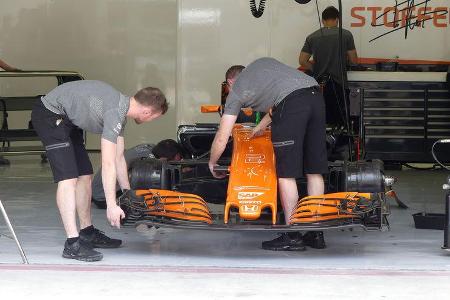 McLaren-Honda - Formel 1 - GP Bahrain - Sakhir - Training - Freitag - 14.4.2017