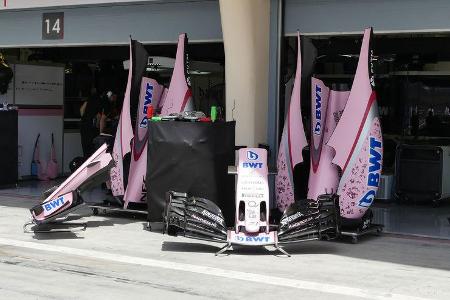 Force India - Formel 1 - GP Bahrain - Sakhir - Training - Freitag - 14.4.2017