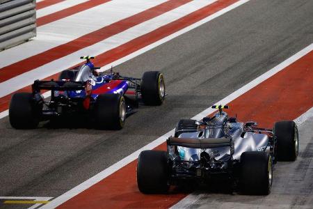 Bottas - Sainz - Formel 1 - GP Bahrain - Sakhir - Training - Freitag - 14.4.2017