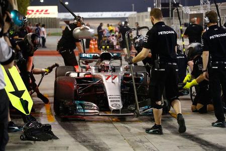 Valtteri Bottas - Mercedes - Formel 1 - GP Bahrain - Sakhir - Training - Freitag - 14.4.2017