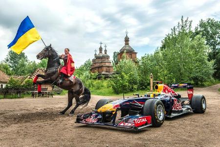 Red Bull Showrun 2012 Ukraine Ricciardo